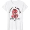 image:imageStar Wars Chewbacca Party Animal red Hue Portrait TShirtWhite