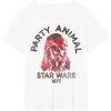 image:imageStar Wars Chewbacca Party Animal red Hue Portrait TShirtWhite