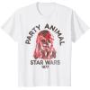 image:imageStar Wars Chewbacca Party Animal red Hue Portrait TShirtWhite