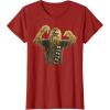 image:imageStar Wars Chewbacca Pose TShirtCranberry Red