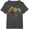 image:imageStar Wars Chewbacca Pose TShirtDark Heather Grey