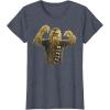 image:imageStar Wars Chewbacca Pose TShirtHeather Blue