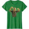 image:imageStar Wars Chewbacca Pose TShirtKelly Green
