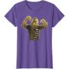 image:imageStar Wars Chewbacca Pose TShirtPurple Heather