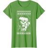 image:imageStar Wars Chewbacca Ugly Christmas Sweater Santa TShirt TShirtGrass Green