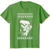 image:imageStar Wars Chewbacca Ugly Christmas Sweater Santa TShirt TShirtGrass Green