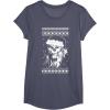 image:imageStar Wars Chewbacca Ugly Christmas Sweater Santa TShirt TShirtHeather Blue