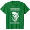 image:imageStar Wars Chewbacca Ugly Christmas Sweater Santa TShirt TShirtKelly Green