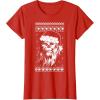 image:imageStar Wars Chewbacca Ugly Christmas Sweater Santa TShirt TShirtRed