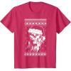 image:imageStar Wars Chewbacca Ugly Christmas Sweater Santa TShirt TShirtRed Heather