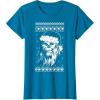 image:imageStar Wars Chewbacca Ugly Christmas Sweater Santa TShirt TShirtSapphire Blue