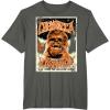 image:imageStar Wars Chewbacca Vintage Concert Back To Kashyyyk Poster TShirtAsphalt Grey