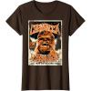 image:imageStar Wars Chewbacca Vintage Concert Back To Kashyyyk Poster TShirtBrown