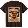 image:imageStar Wars Chewbacca Vintage Concert Back To Kashyyyk Poster TShirtBrown