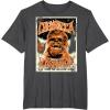 image:imageStar Wars Chewbacca Vintage Concert Back To Kashyyyk Poster TShirtDark Heather Grey