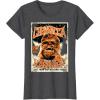 image:imageStar Wars Chewbacca Vintage Concert Back To Kashyyyk Poster TShirtDark Heather Grey