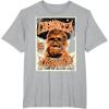 image:imageStar Wars Chewbacca Vintage Concert Back To Kashyyyk Poster TShirtHeather Grey