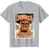 image:imageStar Wars Chewbacca Vintage Concert Back To Kashyyyk Poster TShirtHeather Grey