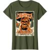 image:imageStar Wars Chewbacca Vintage Concert Back To Kashyyyk Poster TShirtOlive Green