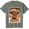image:imageStar Wars Chewbacca Vintage Concert Back To Kashyyyk Poster TShirtOlive Heather