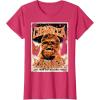 image:imageStar Wars Chewbacca Vintage Concert Back To Kashyyyk Poster TShirtRed Heather