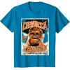 image:imageStar Wars Chewbacca Vintage Concert Back To Kashyyyk Poster TShirtSapphire Blue