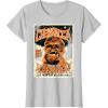 image:imageStar Wars Chewbacca Vintage Concert Back To Kashyyyk Poster TShirtSilver Grey
