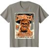 image:imageStar Wars Chewbacca Vintage Concert Back To Kashyyyk Poster TShirtSlate Grey