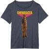 image:imageStar Wars Chewbacca Wookiee 3D Classic Graphic TShirt TShirtHeather Blue