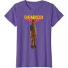 image:imageStar Wars Chewbacca Wookiee 3D Classic Graphic TShirt TShirtPurple Heather