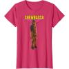 image:imageStar Wars Chewbacca Wookiee 3D Classic Graphic TShirt TShirtRed Heather