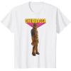 image:imageStar Wars Chewbacca Wookiee 3D Classic Graphic TShirt TShirtWhite
