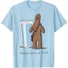 image:imageStar Wars Chewbacca Wookiee Cookie And Milk TShirtBaby Blue