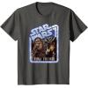 image:imageStar Wars Chewbacca and Han Solo Rebel Friends TShirtAsphalt Grey