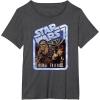 image:imageStar Wars Chewbacca and Han Solo Rebel Friends TShirtDark Heather Grey