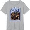 image:imageStar Wars Chewbacca and Han Solo Rebel Friends TShirtHeather Grey