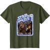 image:imageStar Wars Chewbacca and Han Solo Rebel Friends TShirtOlive Green