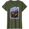 image:imageStar Wars Chewbacca and Han Solo Rebel Friends TShirtOlive Green