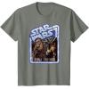 image:imageStar Wars Chewbacca and Han Solo Rebel Friends TShirtOlive Heather