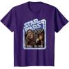 image:imageStar Wars Chewbacca and Han Solo Rebel Friends TShirtPurple