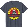 image:imageStar Wars Chewie Is My CoPilot Circle Graphic TShirt TShirtHeather Blue