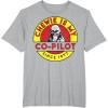image:imageStar Wars Chewie Is My CoPilot Circle Graphic TShirt TShirtHeather Grey