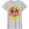 image:imageStar Wars Chewie Is My CoPilot Circle Graphic TShirt TShirtSilver Grey