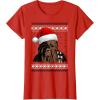 image:imageStar Wars Chewie Santa Hat Ugly Christmas Sweater TShirt TShirtRed