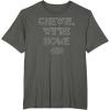 image:imageStar Wars Chewie Were Home Episode 7 Graphic TShirt TShirtAsphalt Grey