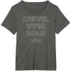 image:imageStar Wars Chewie Were Home Episode 7 Graphic TShirt TShirtAsphalt Grey