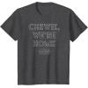 image:imageStar Wars Chewie Were Home Episode 7 Graphic TShirt TShirtDark Heather Grey