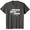image:imageStar Wars Chewie Were Home Millennium Falcon TShirt TShirtAsphalt Grey
