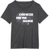 image:imageStar Wars Chewie Were Home Millennium Falcon TShirt TShirtDark Heather Grey