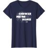 image:imageStar Wars Chewie Were Home Millennium Falcon TShirt TShirtNavy Blue